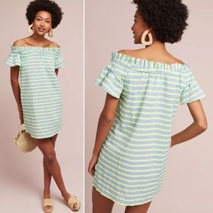 Anthropologie Bayside Off-The-Shoulder Dress